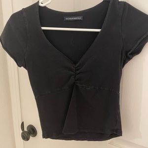 Brandy Melville cinched crop top